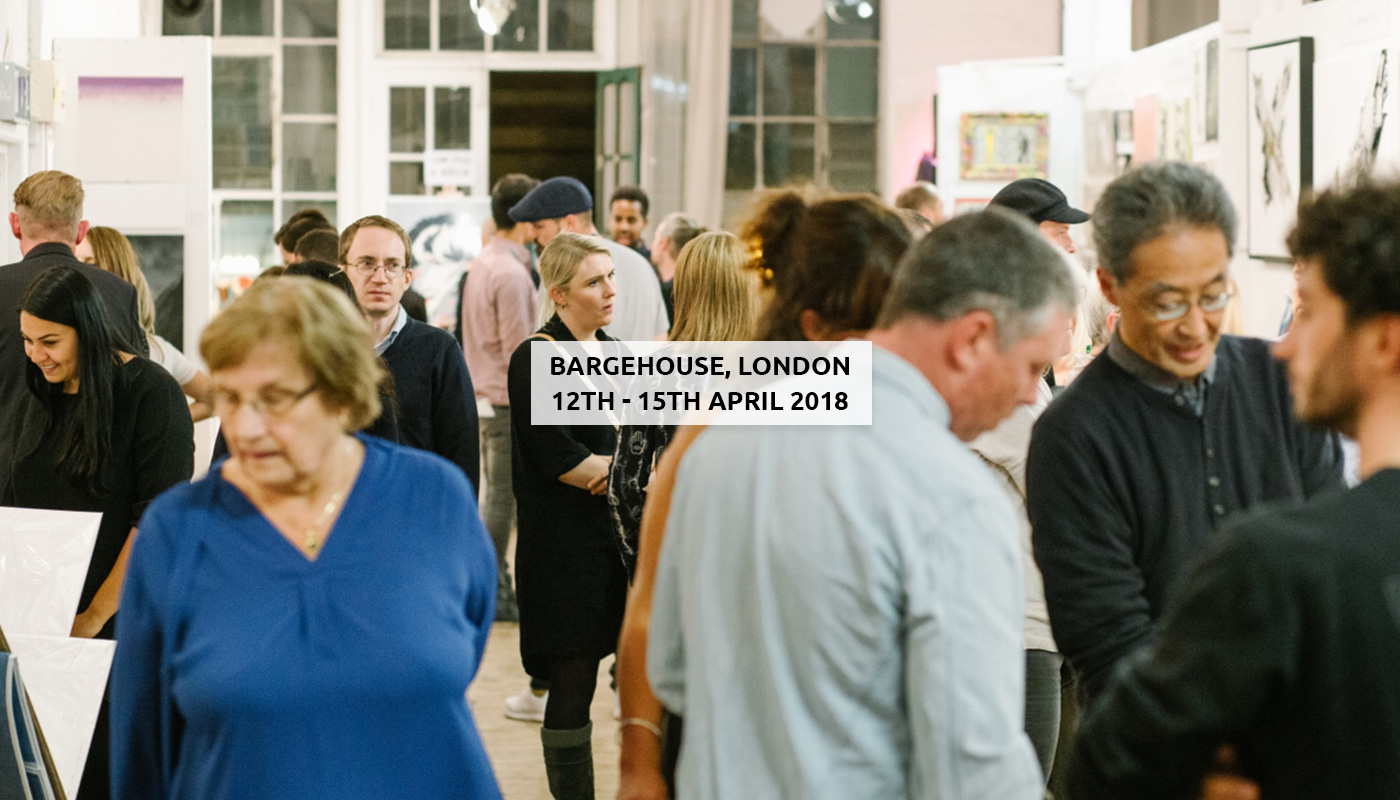 Roys People Art Fair Bargehouse, South Bank, London, 12TH – 15TH APRIL 2018